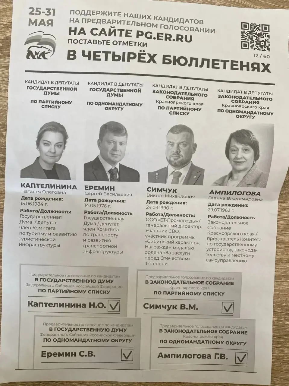 Администрация Назаровского округа рассылает коммерческим предприятиям требования участвовать в праймериз «ЕР» и отсчитывать итоги; похожие практики фиксируют и в других регионах.