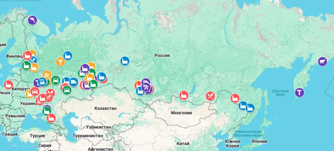 Интерактивная карта фиксирует остановки производств, задержки зарплат и массовые увольнения по всей стране; с начала 2026 года отмечено больше случаев, чем за весь 2025 год.